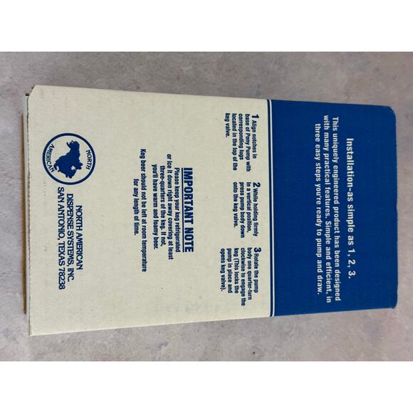 The Pony Pump Draft Beer Dispenser North American Dispense Systems Keg Tapper - Picture 3 of 8